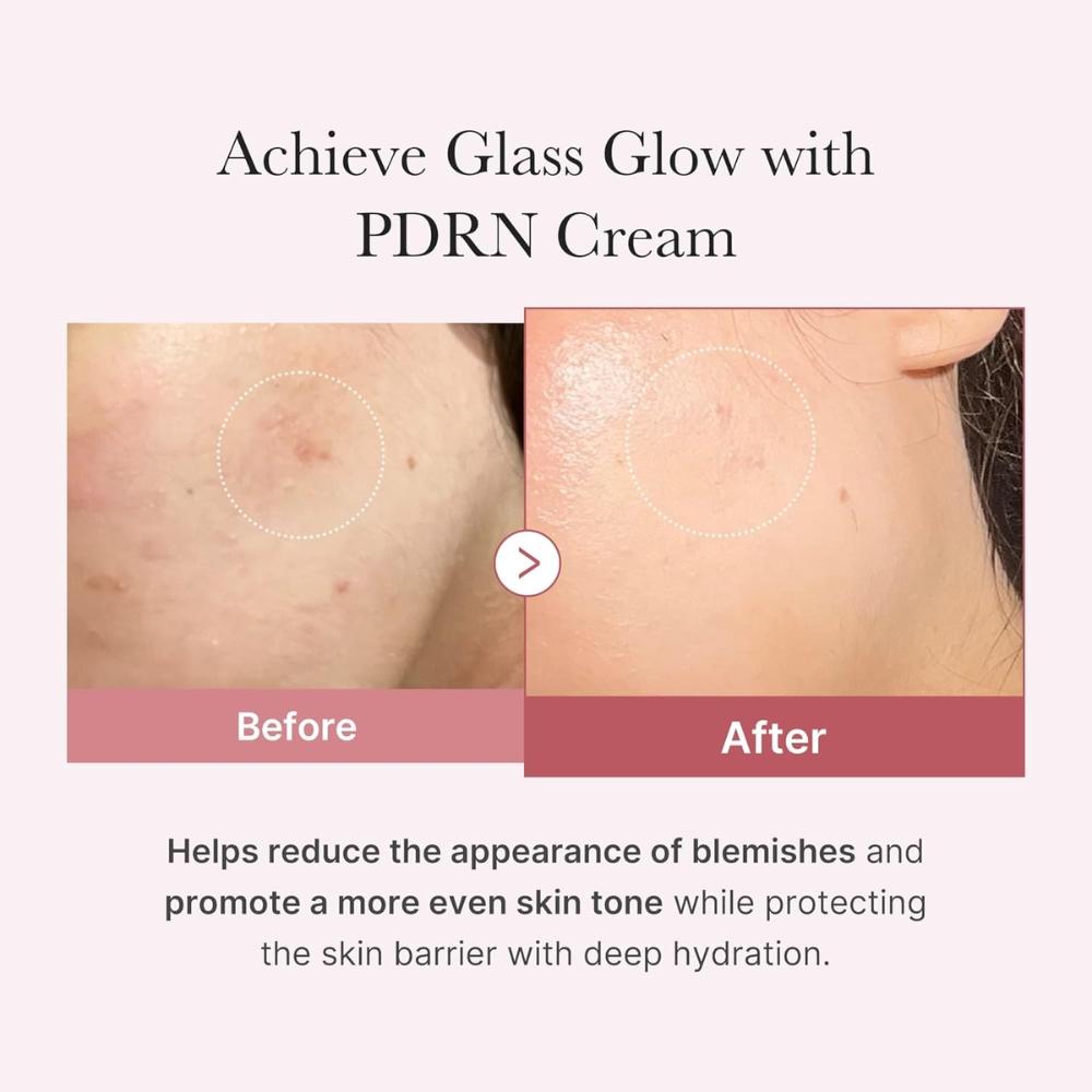 medicube PDRN Pink Hyaluronic Moisturizing Cream 50 ml crema hidratante facial con PDRN (Salmon DNA / Sodium DNA) + complejo de ácidos hialurónicos