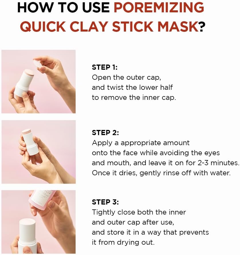 SKIN1004 Madagascar Centella Poremizing Quick Clay Stick Mask 27 g – Control de sebo y poros, piel suave y limpia