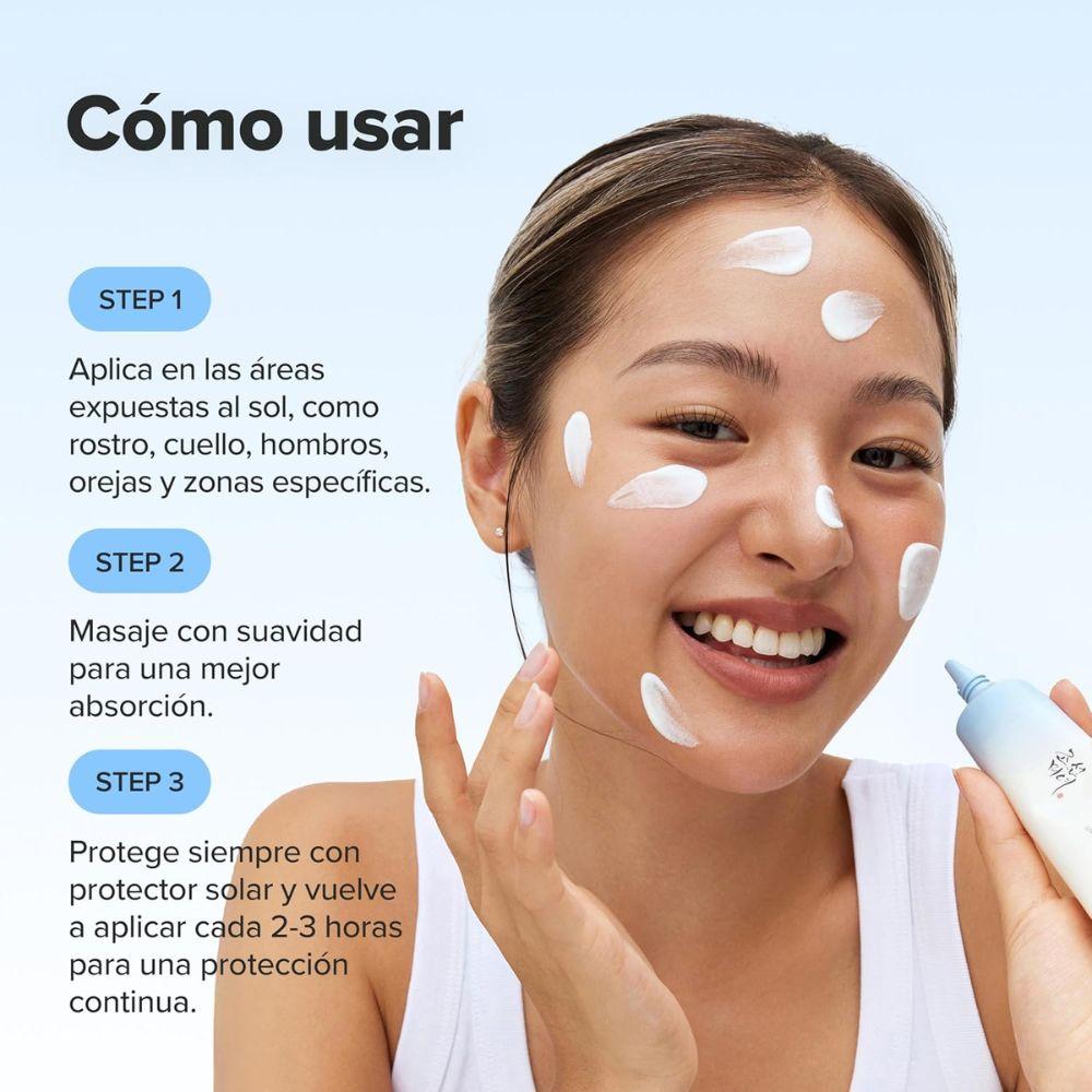 Beauty of Joseon Pack 2 Relief Sun Aqua‑Fresh Rice + B5 SPF50+ PA++++ protector solar facial - con agua de semilla de arroz y Vitamina B5- cruelty free; Entrega 24h