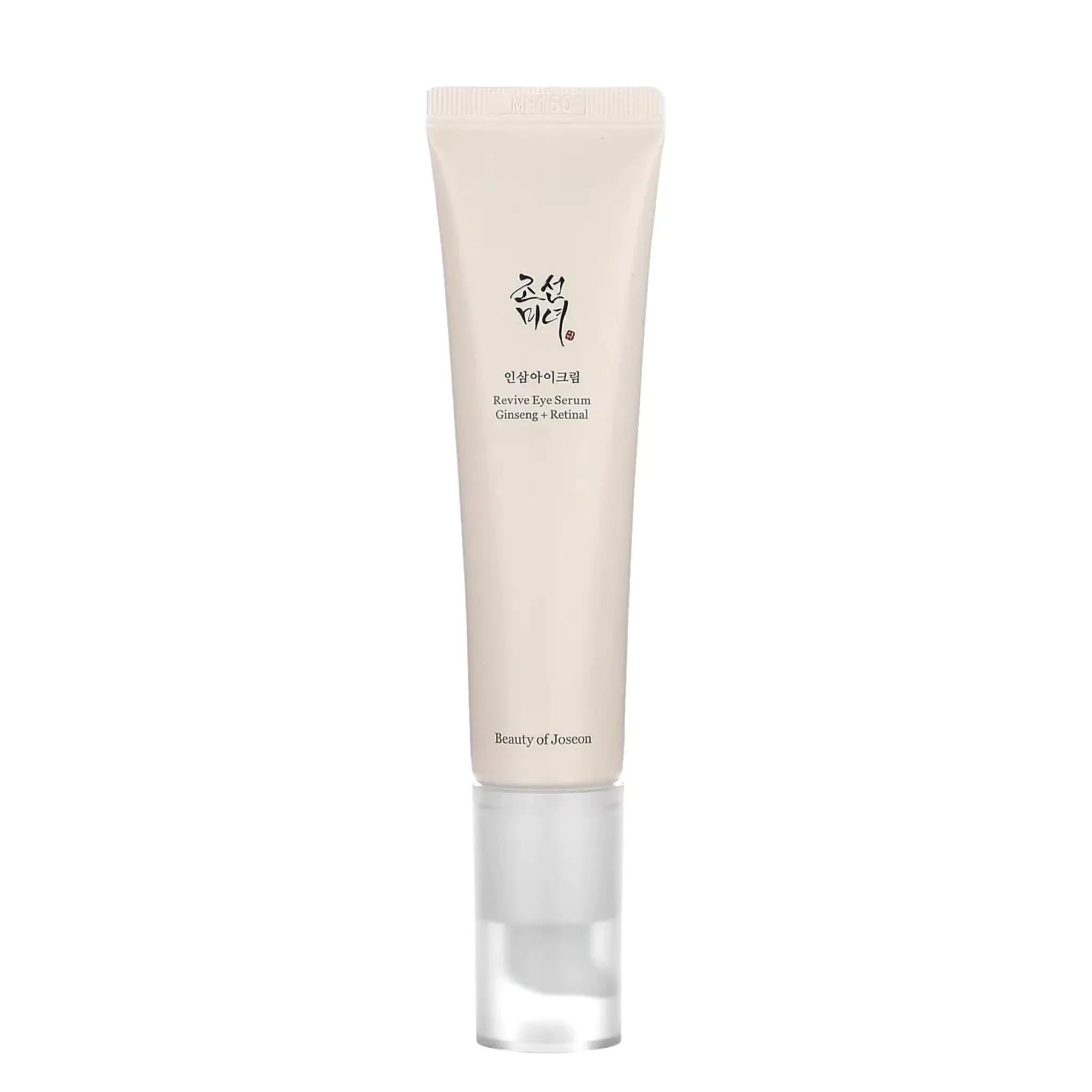 Beauty Of Joseon Revive Eye Serum Ginseng + Retinal 30ML Sérum Antiarrugas para Contorno de Ojos con Extracto de Ginseng 10% y Retinal Liposome 2%