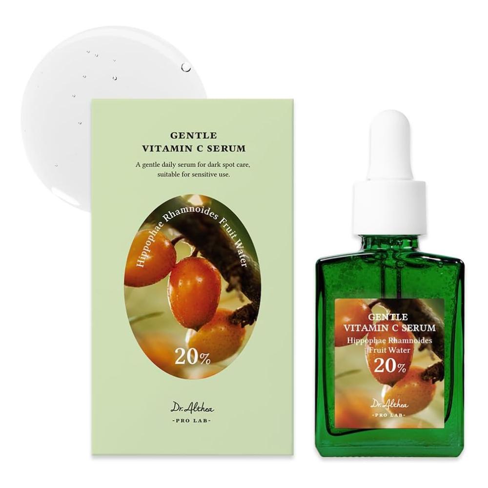 DR. ALTHEA Gentle Vitamin C Serum 30 ml | Sérum de vitamina C suave con niacinamida y extracto de espino amarillo