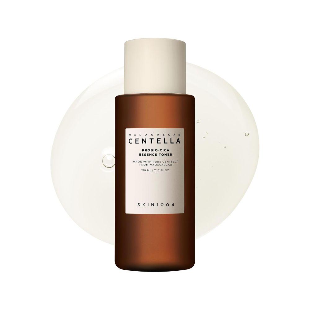 SKIN1004 Madagascar Centella Probio‑Cica Essence Toner 210 ml | Tónico‑esencia coreano con centella fermentada, ácido hialurónico y ceramidas para hidratar y calmar piel sensible