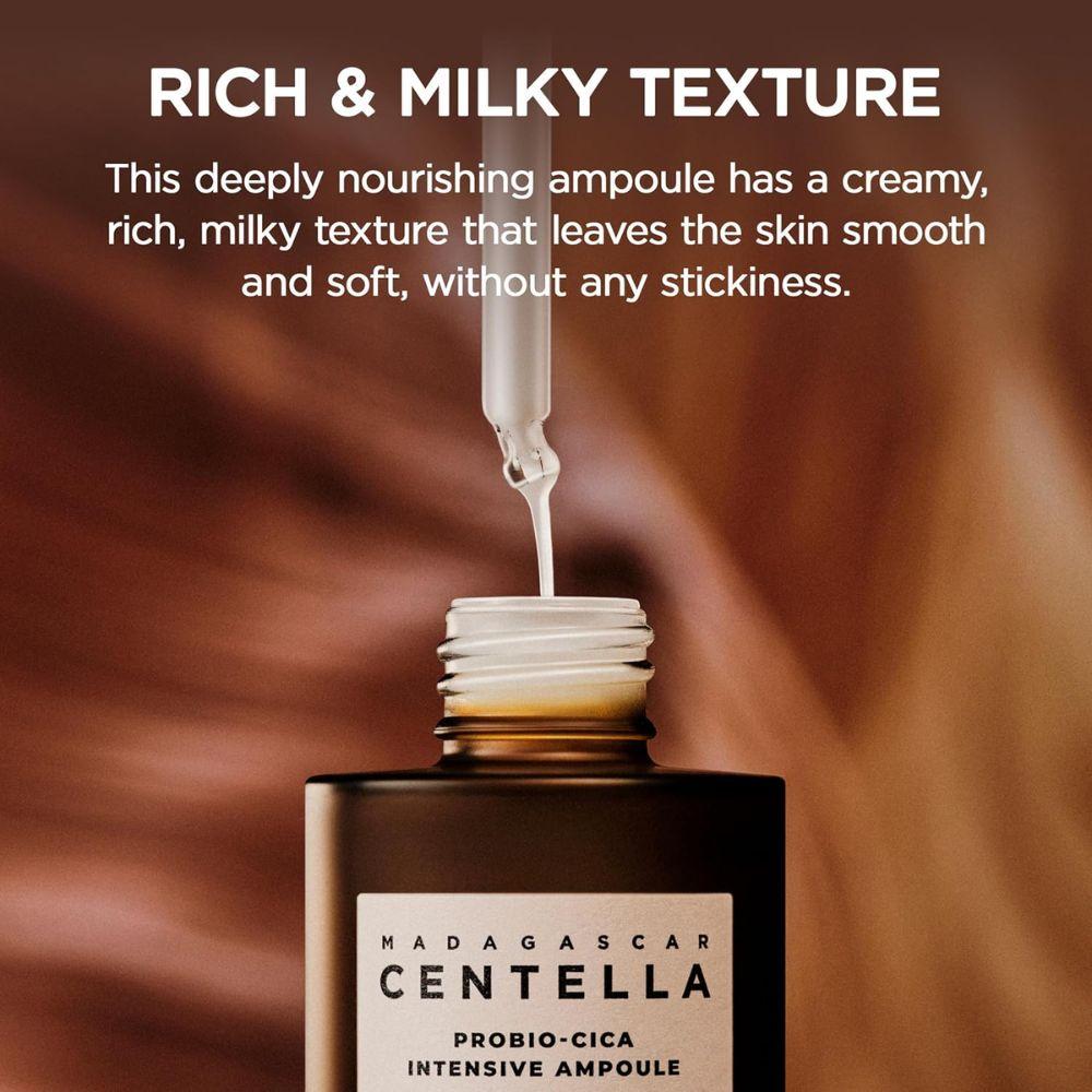 SKIN1004 Madagascar Centella Probio‑Cica Intensive Ampoule 50 ml | Sérum coreano intensivo con centella fermentada, probióticos y ceramidas para hidratar y calmar piel sensible