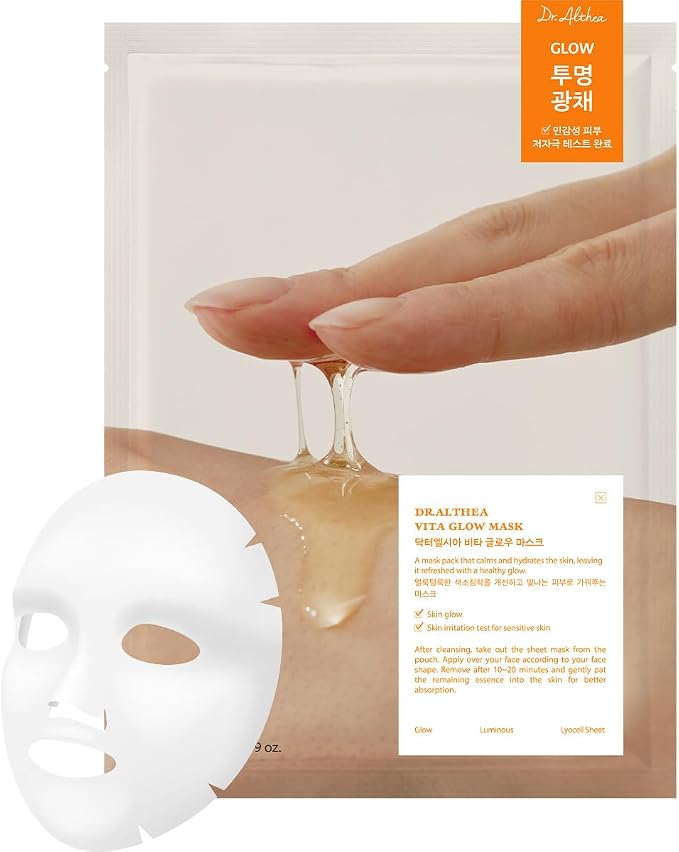 Dr. Althea Vita Glow Mask · Pack 4 – mascarilla facial coreana