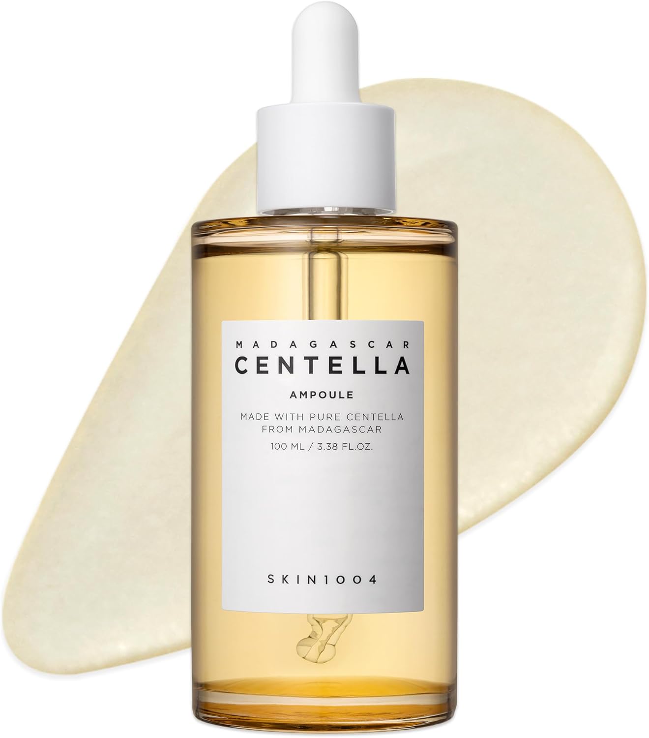 SKIN1004 Madagascar Centella Ampoule Sérum Calmante e Hidratante con 100% Extracto de Centella Asiática de Madagascar Ideal para Pieles Sensibles y con Acné