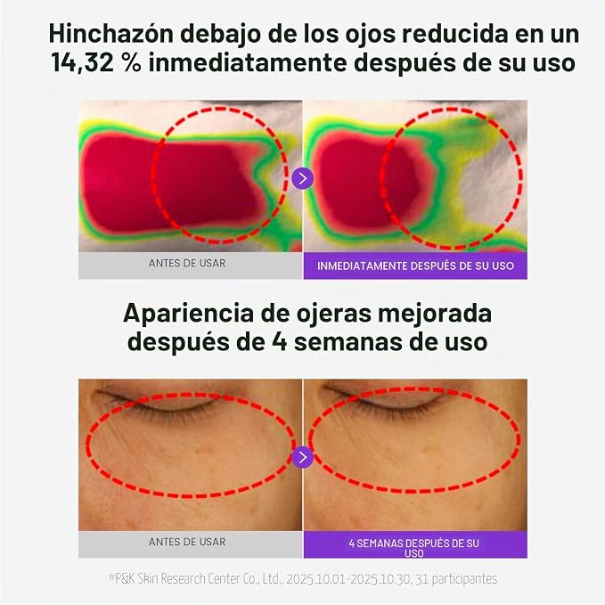 CENTELLIAN 24 360 Shot PDRN Glow Eye Patch | Parches de Ojos con PDRN (ADN de Salmón), Retinol y Glutatión | 5 Tipos de Ácido Hialurónico, Niacinamida, Centella TECA y Cafeína | Antiojeras, Antibolsas y Efecto Glow Instantáneo | 6 Pares (12 ud.)