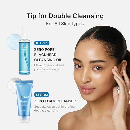 Medicube Zero Pore Blackhead Deep Cleansing Oil 205 ml – limpiador facial coreano – imagen 3