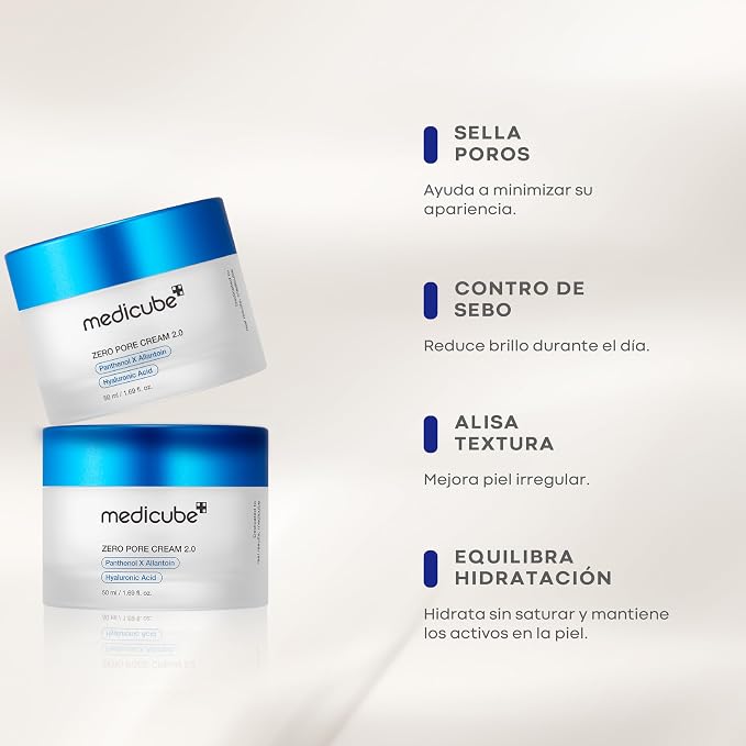 Medicube Zero Pore Cream 2.0 – crema facial coreana – imagen 3