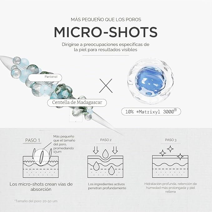 SKIN1004 Matrixyl 10 Boosting Shot Ampoule – sérum coreano – imagen 3