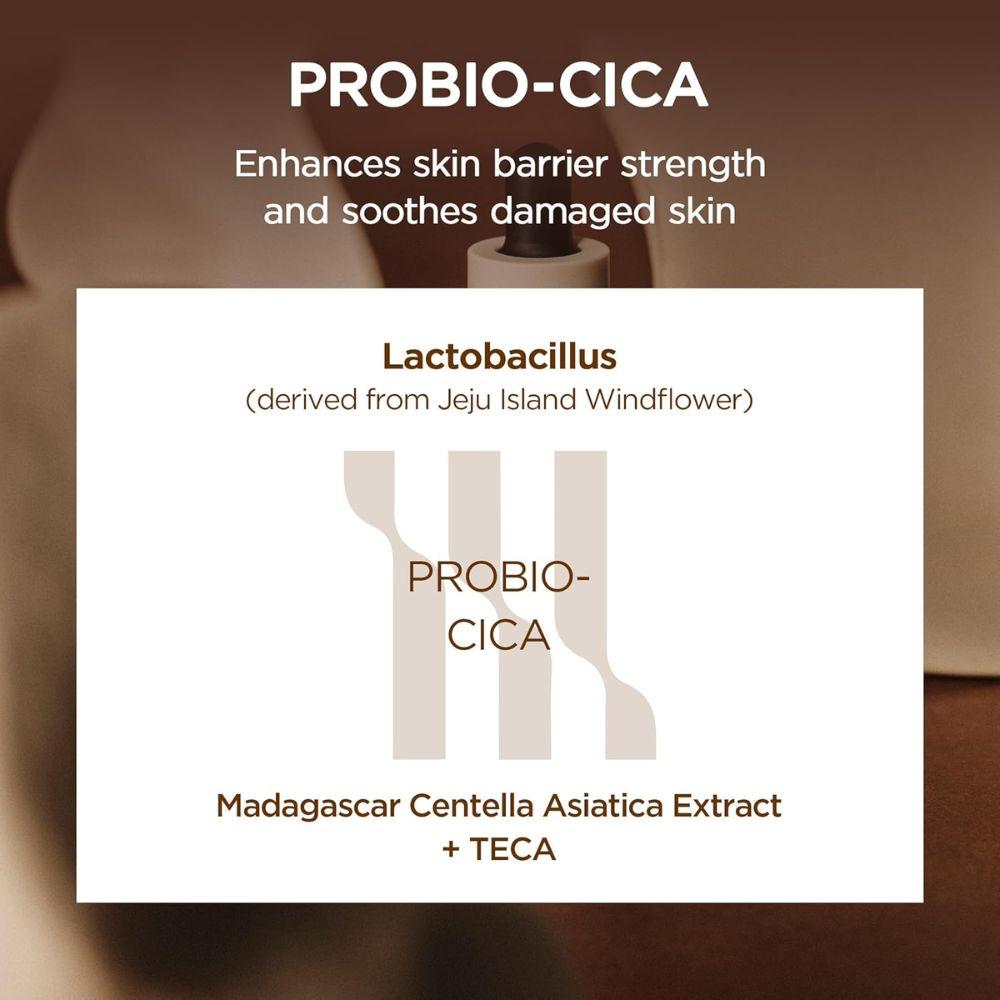 SKIN1004 Madagascar Centella Probio‑Cica Intensive Ampoule 50 ml | Sérum coreano intensivo con centella fermentada, probióticos y ceramidas para hidratar y calmar piel sensible