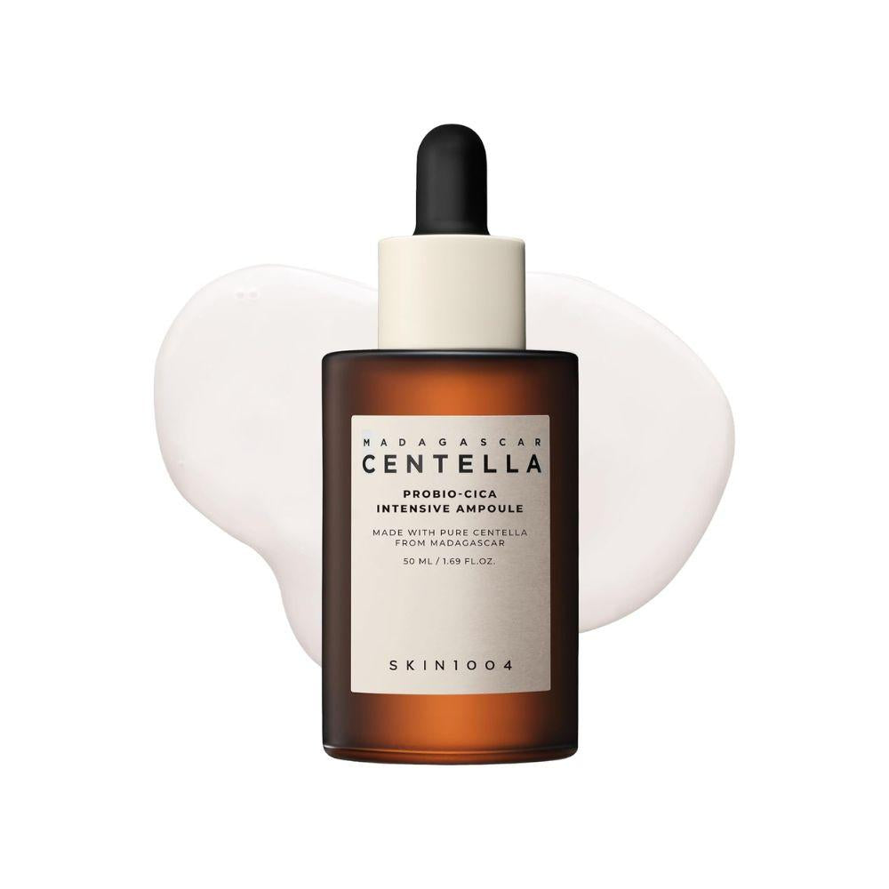 SKIN1004 Madagascar Centella Probio‑Cica Intensive Ampoule 50 ml | Sérum coreano intensivo con centella fermentada, probióticos y ceramidas para hidratar y calmar piel sensible