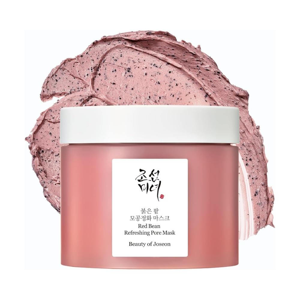 Beauty of Joseon Mascarilla de Arcilla con Frijol Rojo 140 ml para Poros Sebo y Textura de la Piel Refreshing Pore Mask