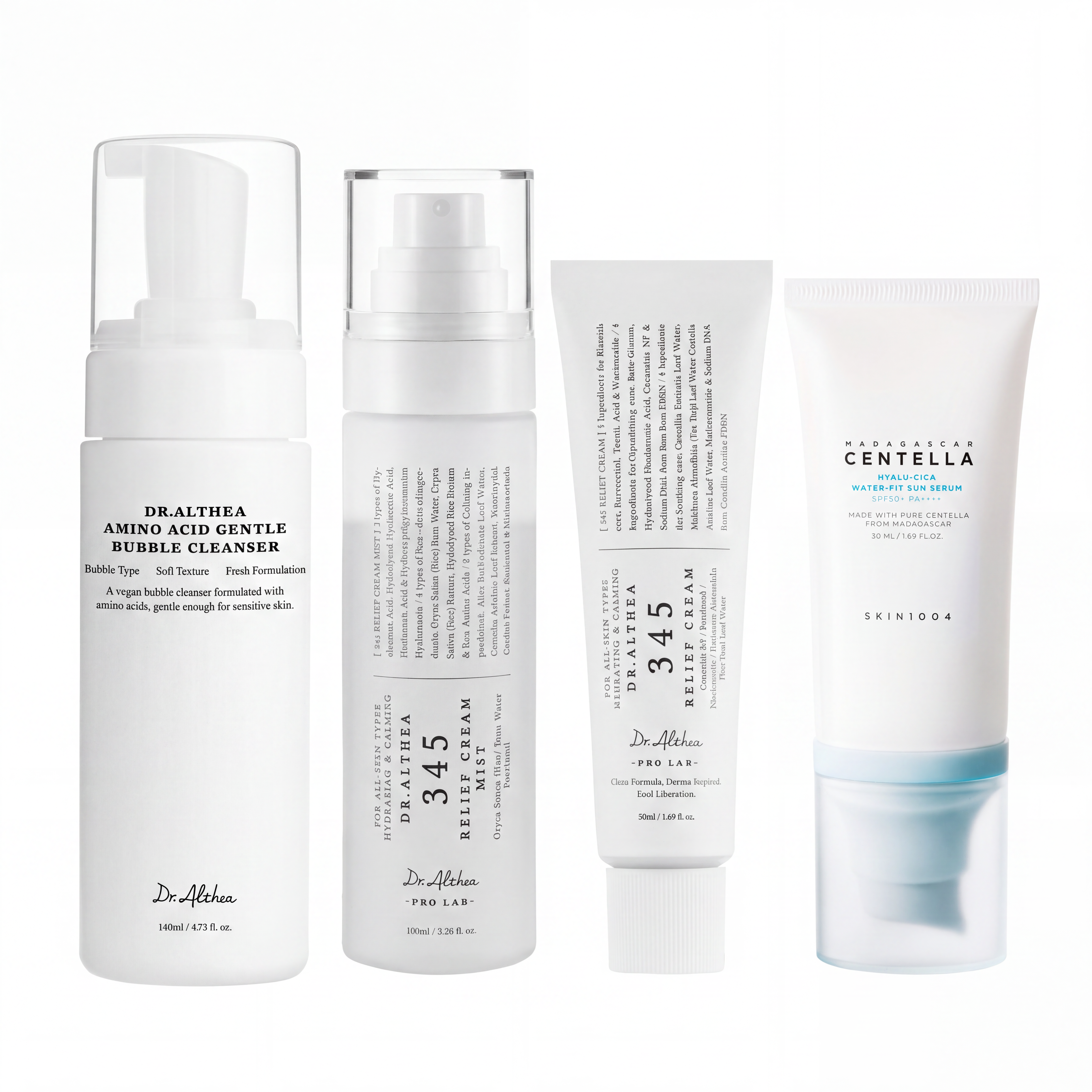 PACK ANTI-ACNÉ CALMANTE | Rutina K-Beauty 4 Pasos para Piel Grasa con Acné | NO Comedogénicos · Calma Rojeces · Hidratación No Grasa · Protección Solar