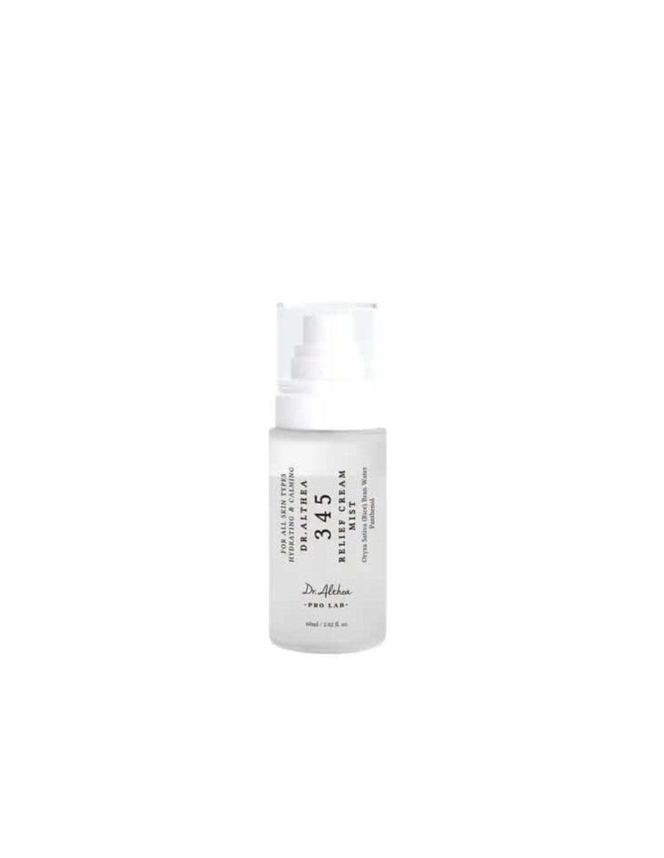 Dr.Althea 345 Relief Cream Mist 100 ml | Bruma facial hidratante bifásica con agua de salvado de arroz y centella para piel sensible
