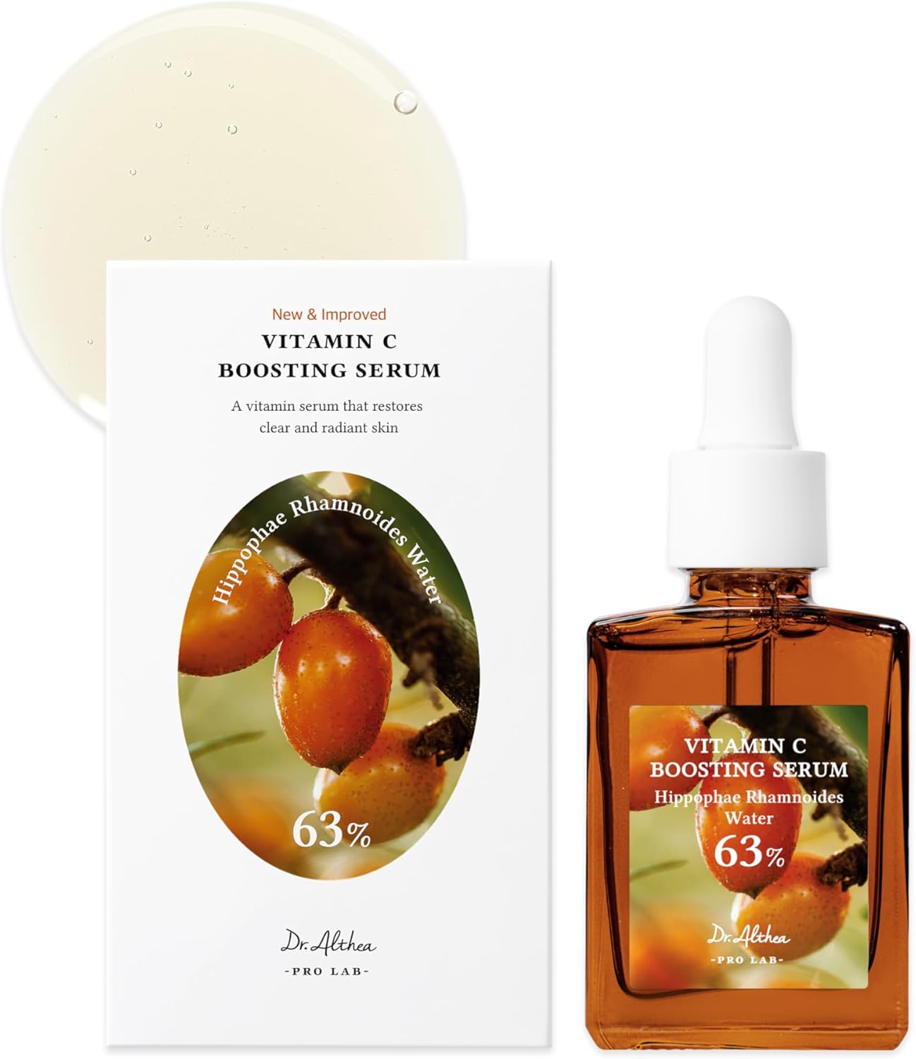 Dr.Althea Vitamin C Boosting Serum 30 ml | Sérum diario con vitamina C para ayudar a reducir manchas y unificar el tono | Cosmética coreana vegana iluminadora