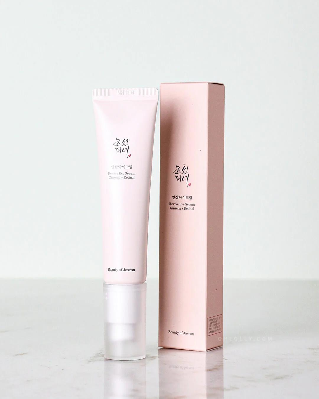 Beauty Of Joseon Revive Eye Serum Ginseng + Retinal 30ML Sérum Antiarrugas para Contorno de Ojos con Extracto de Ginseng 10% y Retinal Liposome 2%
