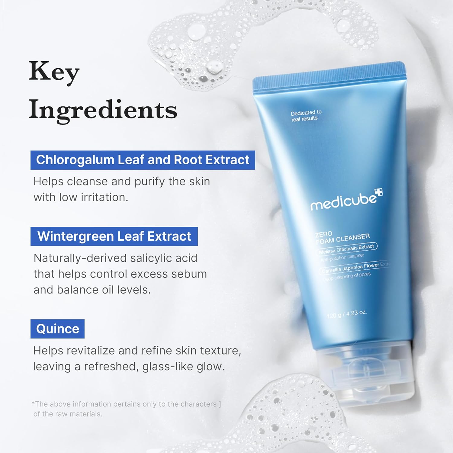Medicube Zero Foam Cleanser 120 ml | Limpiador en espuma para piel sensible, control de sebo y poros más refinados