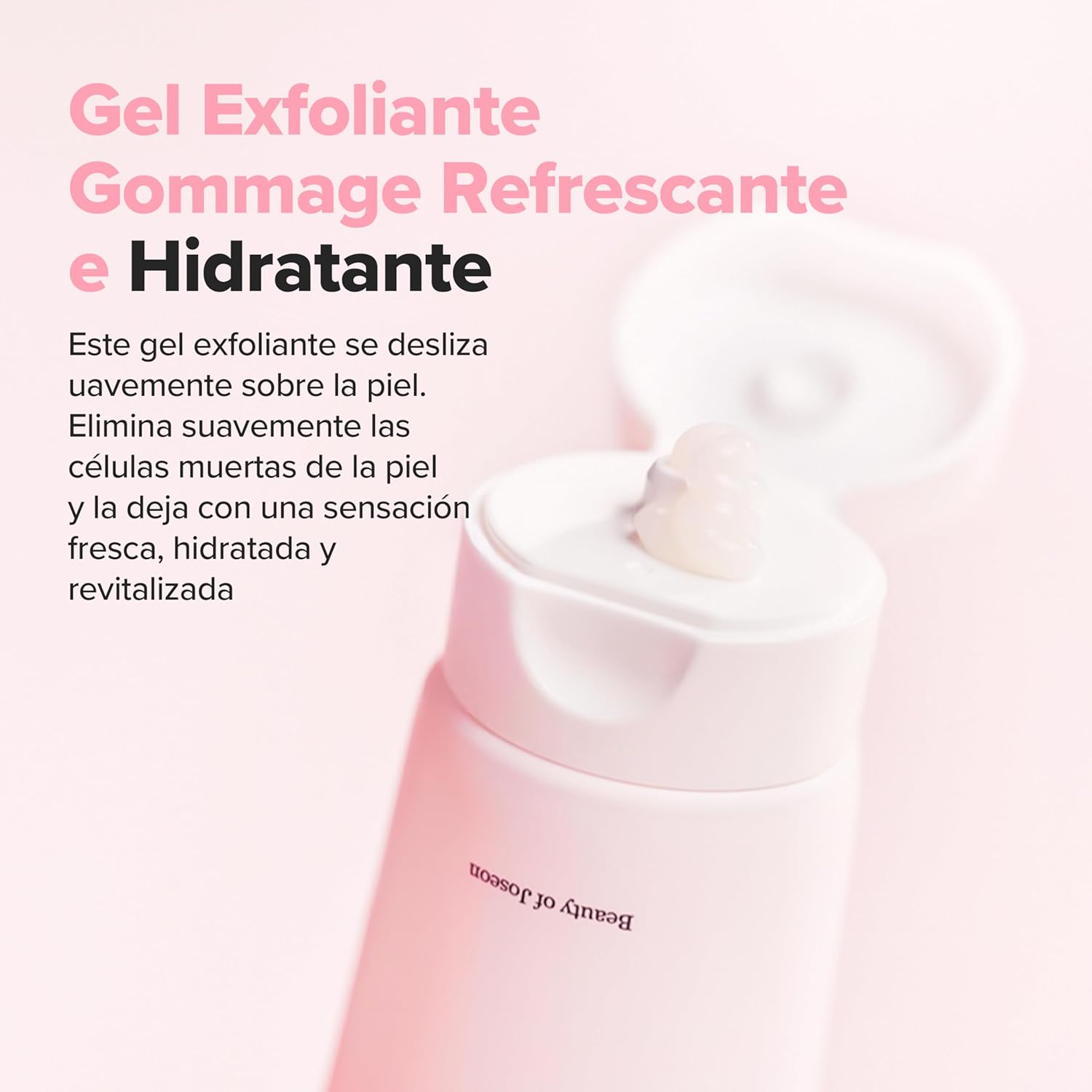 Beauty of Joseon Apricot Blossom Peeling Gel 100 ml | Peeling gel gommage suave con flor de albaricoquero y celulosa vegetal para piel más lisa y luminosa
