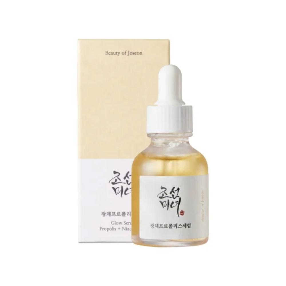Beauty of Joseon Glow Serum Propolis + Niacinamide 30ml – Sérum Iluminador y Calmante con Propóleo 60% y Niacinamida 2% – Ideal para Piel Sensible, Mixta o con Acné – Hidratación, Reducción de Poros y Control del Sebo