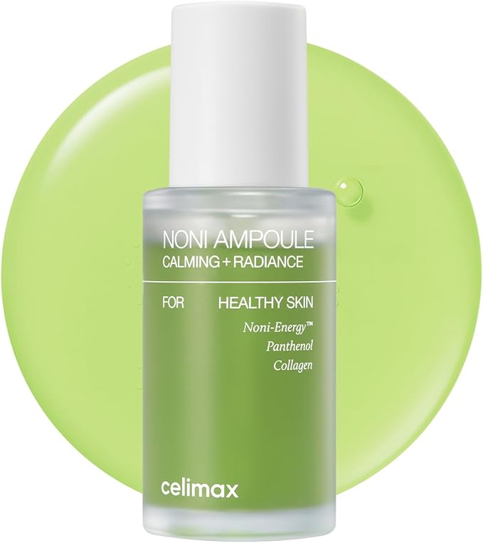 Celimax The Real Noni Energy Ampoule | Sérum Antiedad con 71,77% Extracto de Noni + Adenosina + Colágeno Soluble | Luminosidad, Hidratación y Anti-Manchas | 30 ml