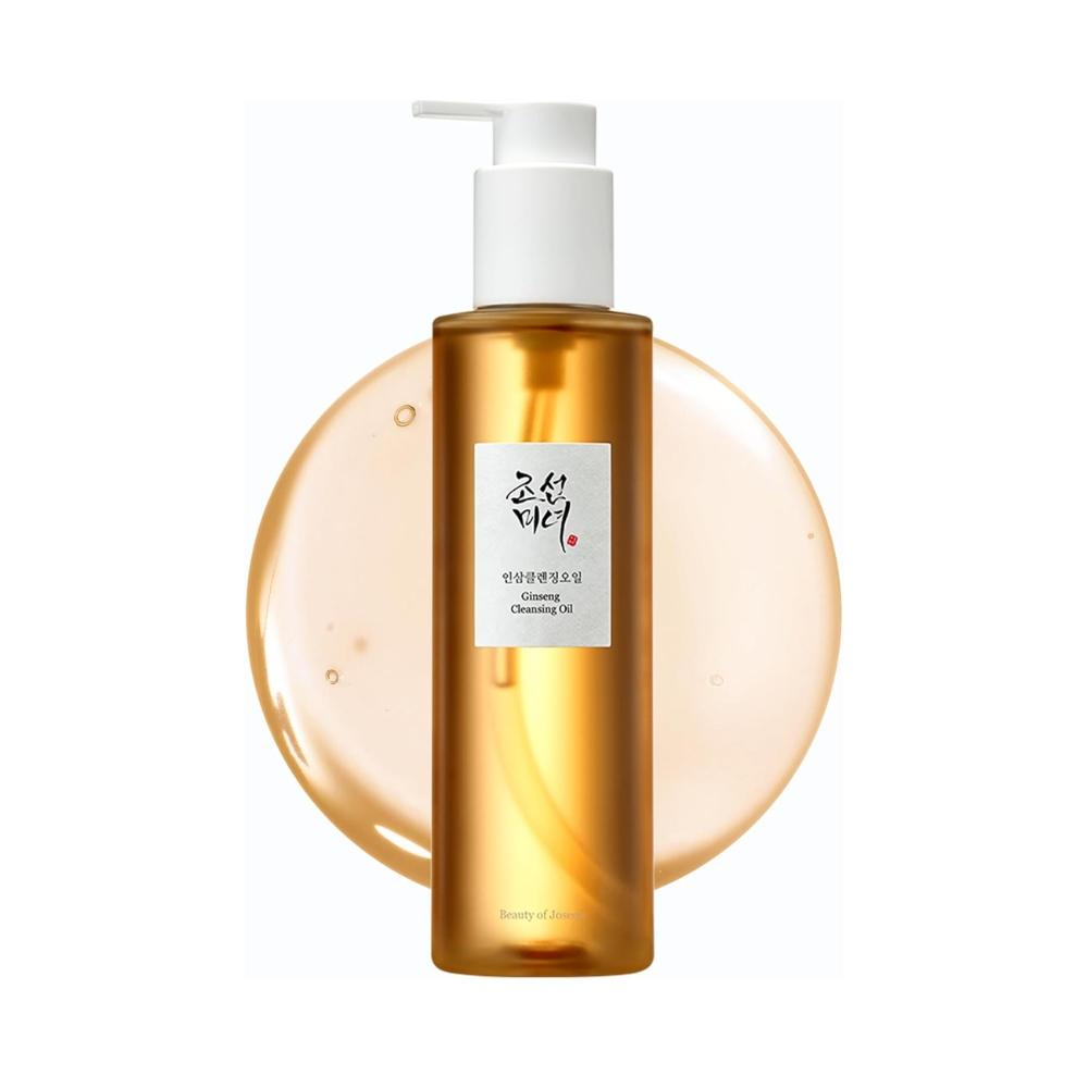 Beauty of Joseon Ginseng Aceite Limpiador Facial con Aceite de Soja y Ginseng Desmaquillante Coreano para Todo Tipo de Piel 210 ml Limpieza Profunda y Suave No Comedogénico