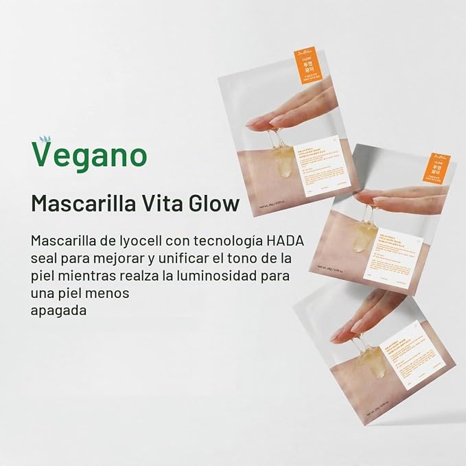 Dr. Althea Vita Glow Mask · Pack 4 – mascarilla facial coreana – imagen 5