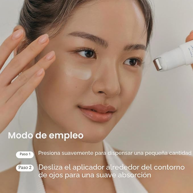 Dr.Althea Retinol Flat Iron Eye Roller | Sérum Antiedad Contorno de Ojos con Retinol 0,1% + Bakuchiol + Centella | Rodillo Gua Sha Integrado | Cosmética Vegana Coreana | 25 ml