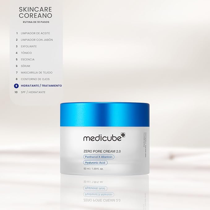 Medicube Zero Pore Cream 2.0 – crema facial coreana – imagen 2
