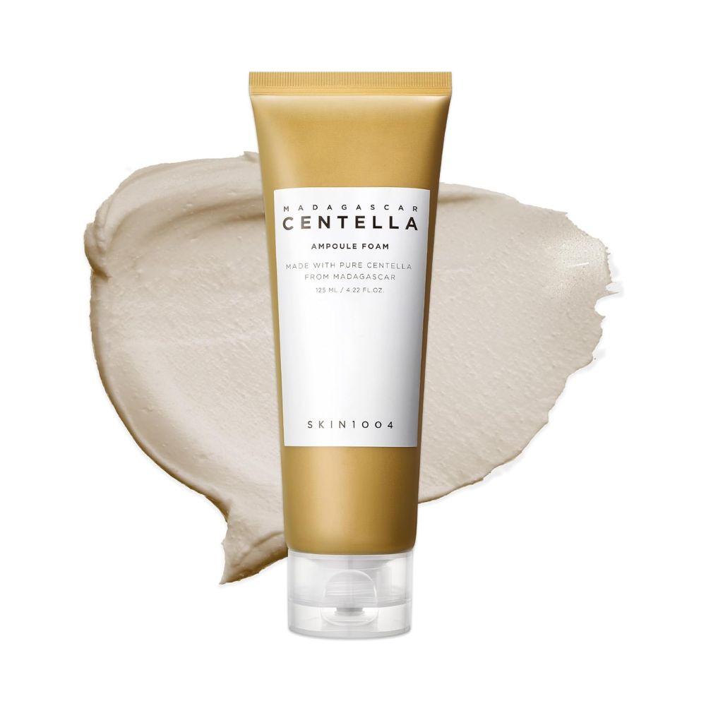SKIN1004 Madagascar Centella Ampoule Foam 125 ml | Limpiador facial suave con centella asiática y pH 5.0 | Limpieza profunda, calmante e ideal como segundo paso de la doble limpieza