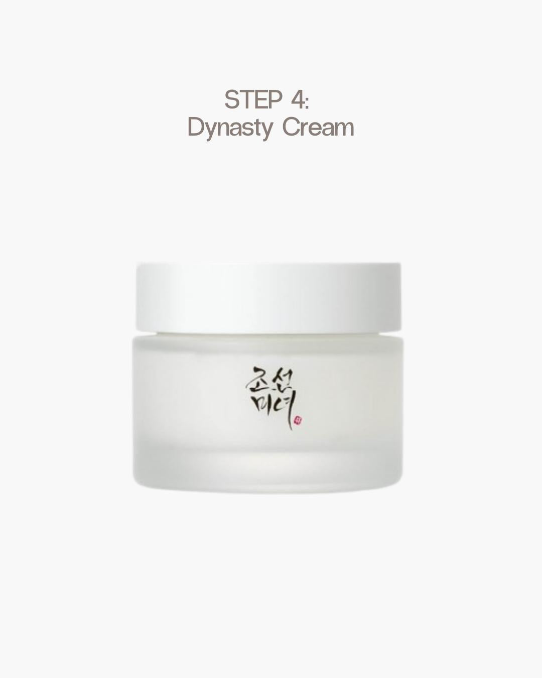 Beauty of Joseon- Pack Piel Seca & Madura (5 pasos): Ginseng Cleansing Oil + Ginseng Essence Water + Revive Serum Ginseng & Snail + Dynasty Cream + Relief Sun SPF50+
