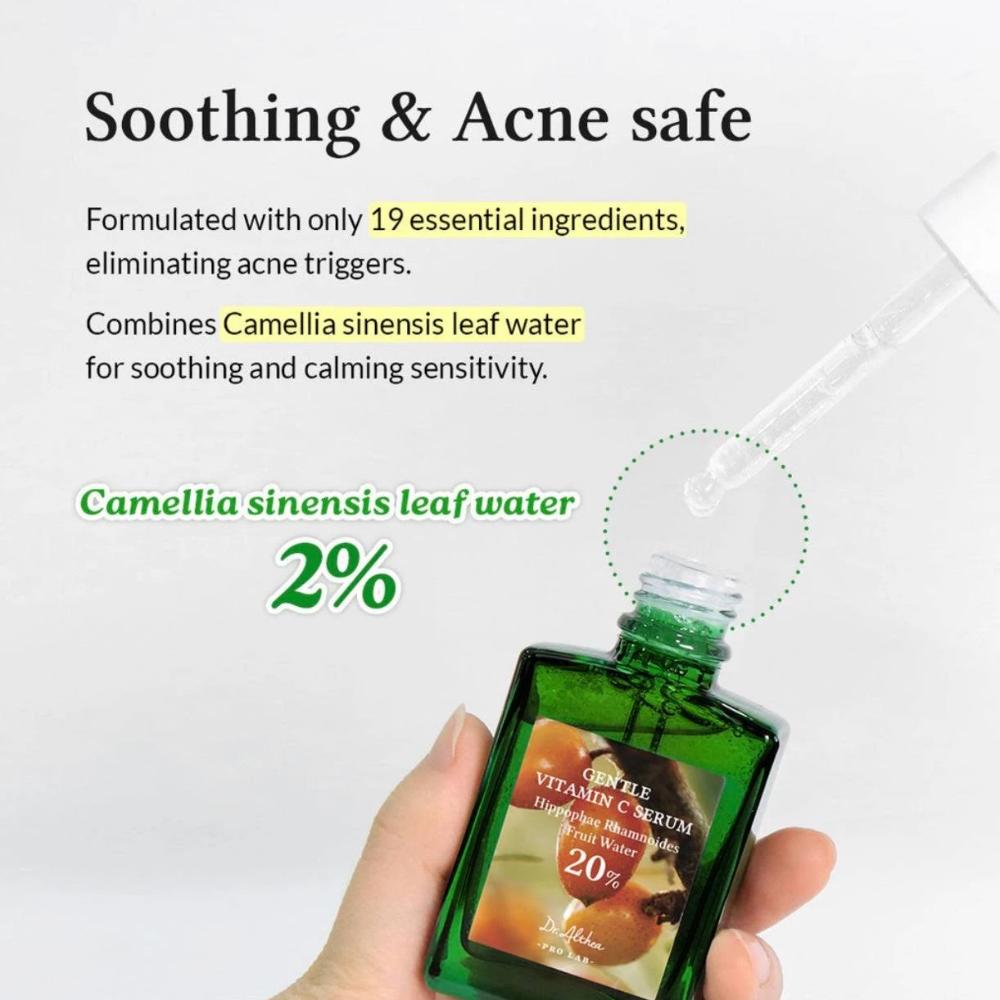DR. ALTHEA Gentle Vitamin C Serum 30 ml | Sérum de vitamina C suave con niacinamida y extracto de espino amarillo