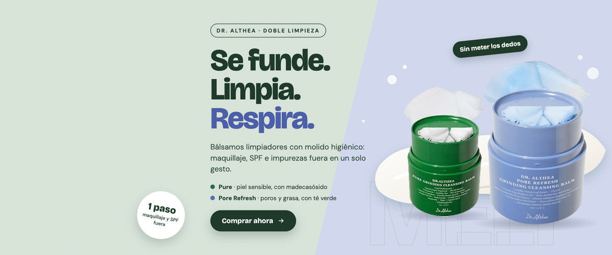 Bálsamo limpiador Pore Refresh de Dr. Althea, el primer paso del K-beauty