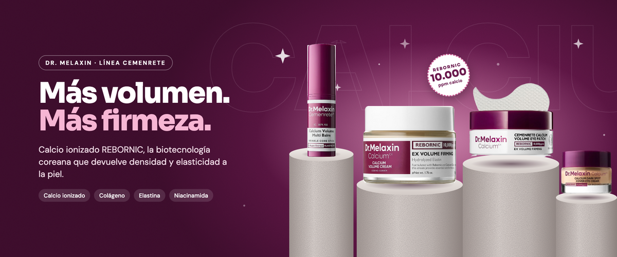 Línea Cemenrete de Dr. Melaxin: cosmética coreana para volumen y firmeza