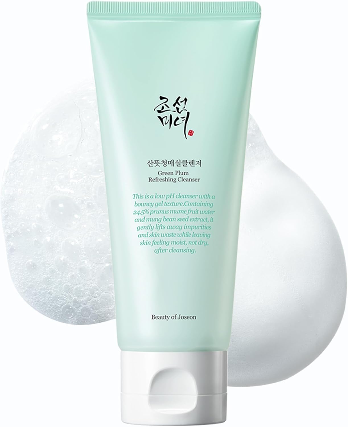 Beauty of Joseon Limpiador Facial Refrescante con Extracto de Ciruela Verde y Moringa 100 ml Ideal para Todo Tipo de Pieles Vegano y Libre de Crueldad Animal