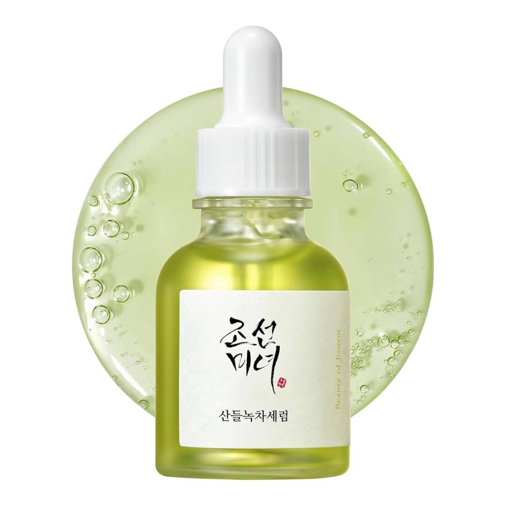 Beauty of Joseon Calming Serum Té Verde + Pantenol 30 ml – Sérum calmante e hidratante para piel sensible – Ayuda a reducir el aspecto de rojeces y refuerza la barrera