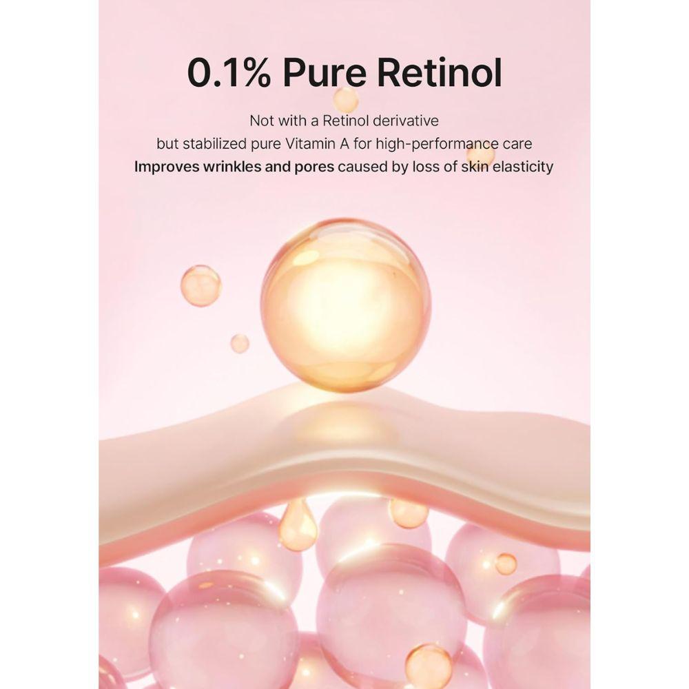 celimax The Vita-A Retinol Shot Tightening Serum 30 ml | Sérum con 0,1% retinol puro y 9 péptidos para textura, poros visibles y firmeza