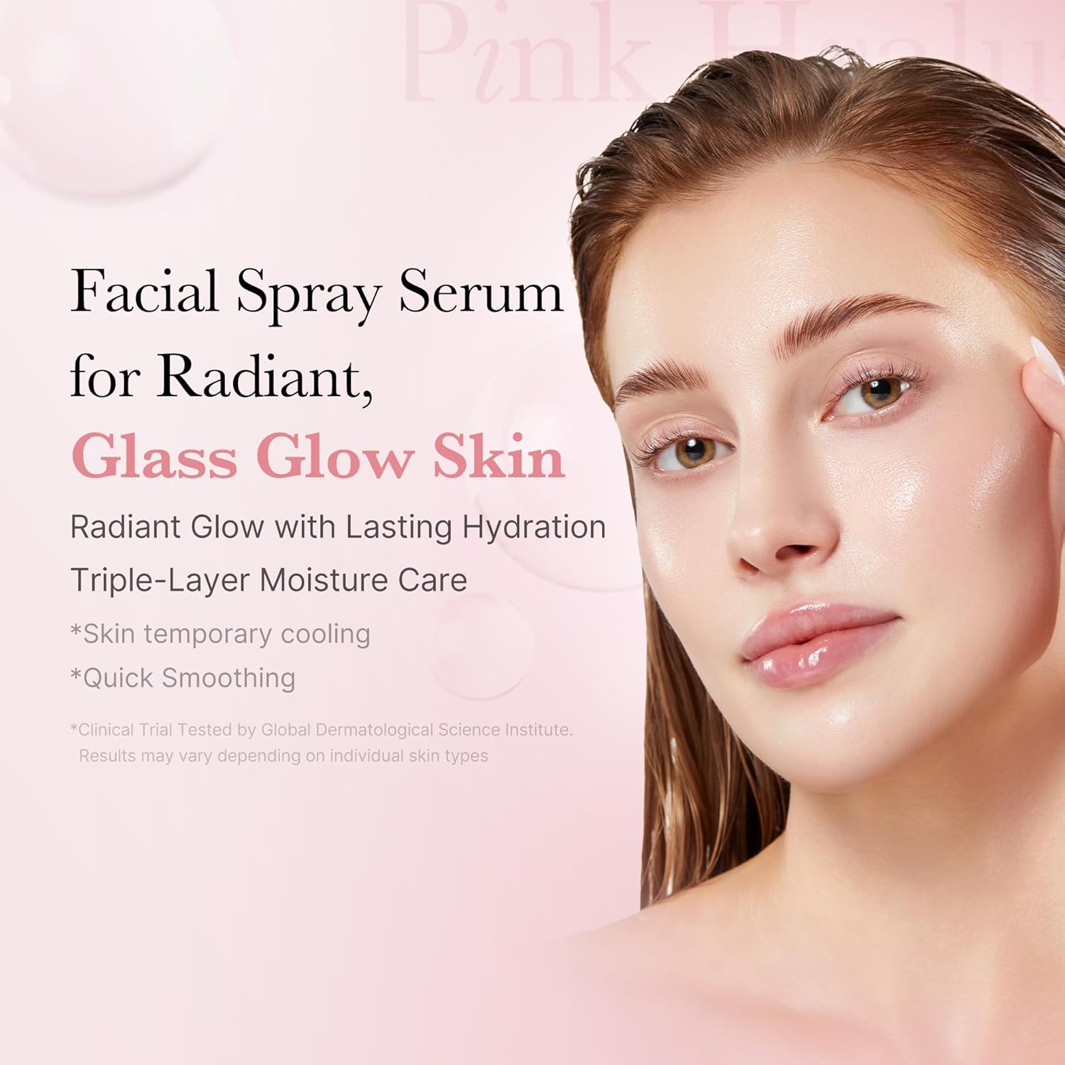 medicube Salmon DNA PDRN Pink Glutathione Spray Serum 100 ml | Bruma sérum hidratante con PDRN, glutathione y niacinamida para luminosidad “glass skin”