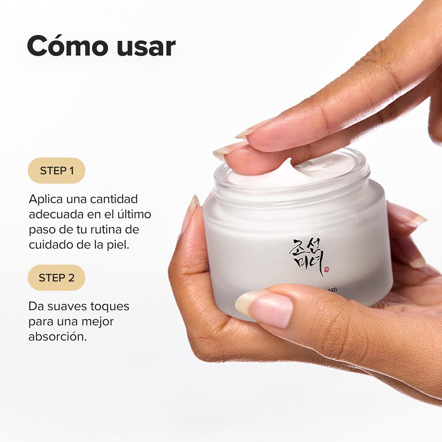 BEAUTY OF JOSEON Dynasty Cream crema hidratante y nutritiva facial K‑Beauty con textura cremosa y acabado suave + glow; 100ml