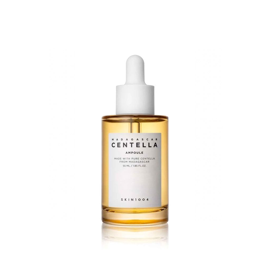 SKIN1004 Madagascar Centella Ampoule Sérum Calmante e Hidratante con 100% Extracto de Centella Asiática de Madagascar Ideal para Pieles Sensibles y con Acné